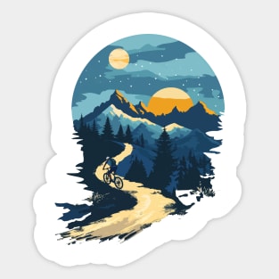 Mountain Bike Sticker